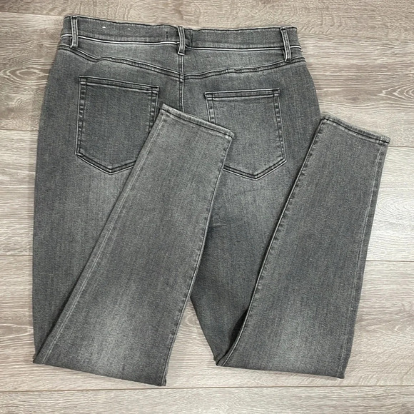 NWOT LOFT made and loved The Jegging Gray Denim Jeans 32 / 14 - Picture 15 of 15